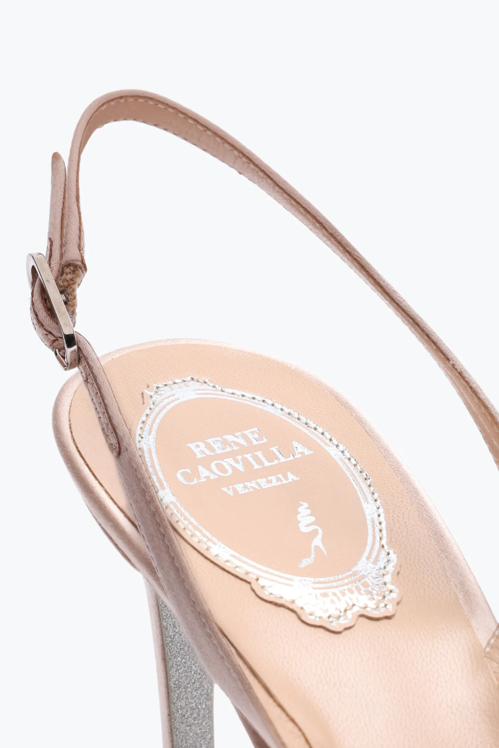 Per Le Invitate|Slingback^Rene Caovilla Slingback Floriane 80 Rosa Cipria