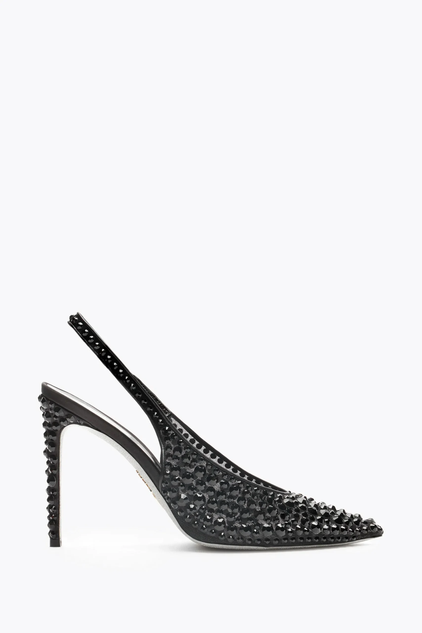 Slingback^Rene Caovilla Slingback Gilda Nera 105 Nero