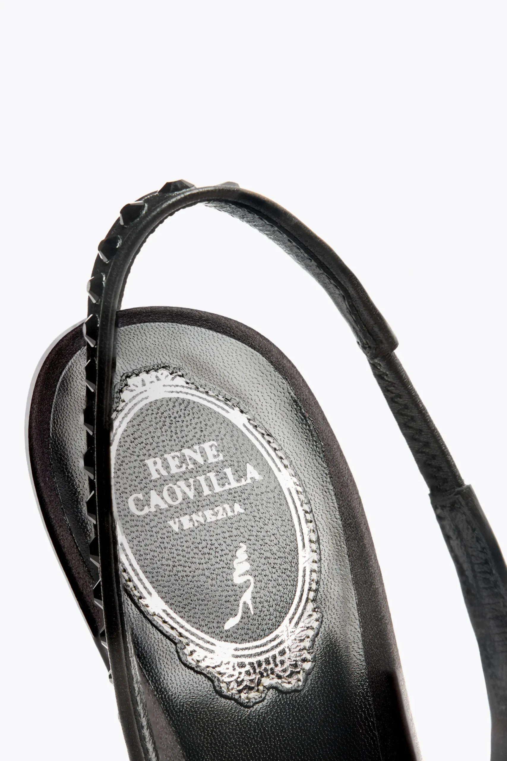 Slingback^Rene Caovilla Slingback Gilda Nera 105 Nero