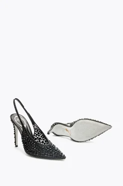 Slingback^Rene Caovilla Slingback Gilda Nera 105 Nero