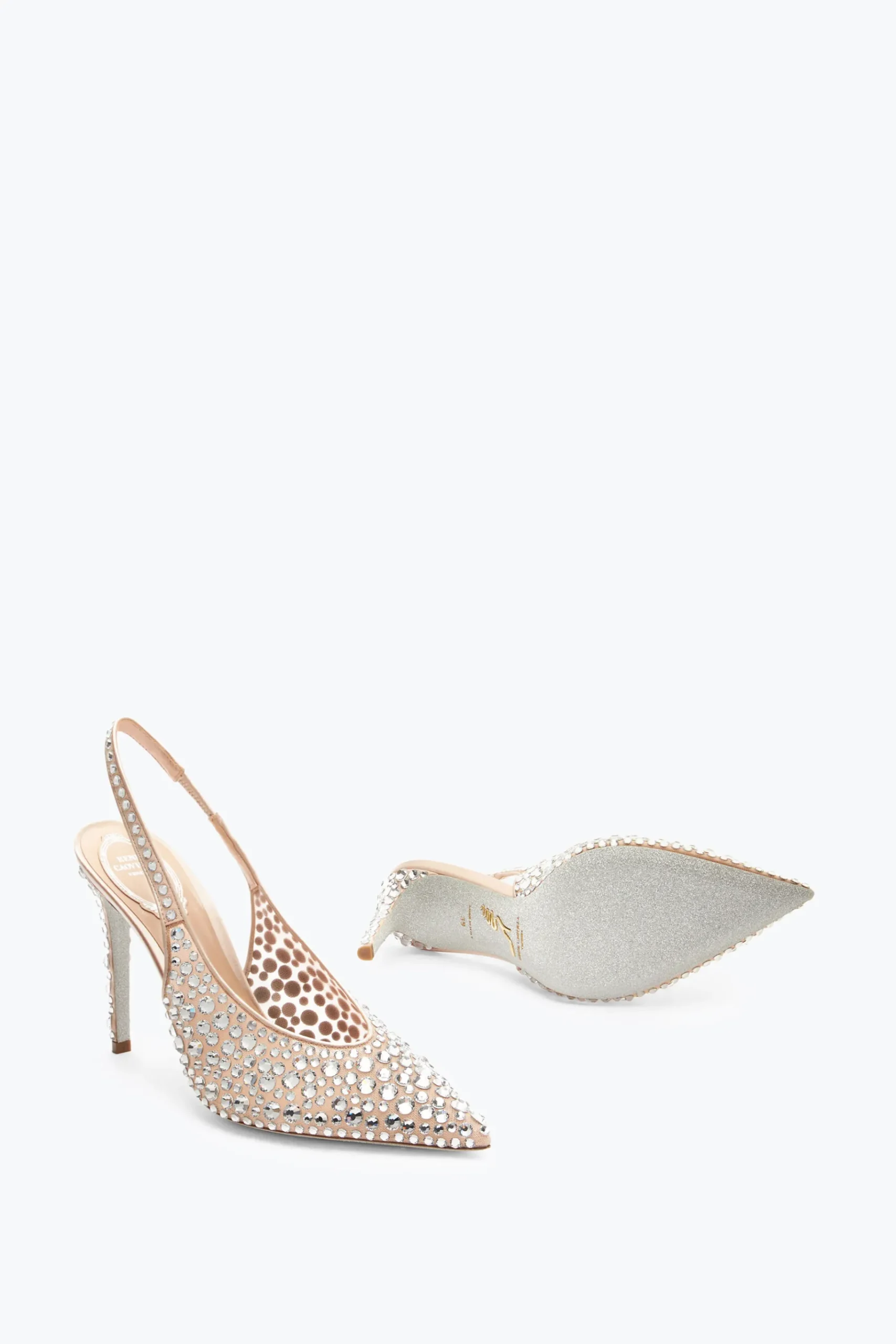 Slingback^Rene Caovilla Slingback Gilda 105 Nude