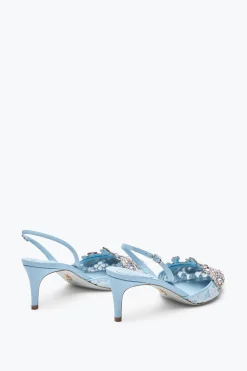 Slingback^Rene Caovilla Slingback Veneziana Azzurro Pastello 60 Blu