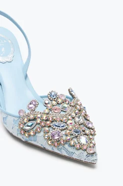 Slingback^Rene Caovilla Slingback Veneziana Azzurro Pastello 60 Blu