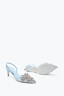 Slingback^Rene Caovilla Slingback Veneziana Azzurro Pastello 60 Blu
