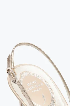 Slingback^Rene Caovilla SLINGBACK VENEZIANA 80 Champagne
