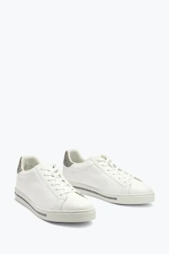 Sneaker^Rene Caovilla Sneaker Xtra Argento Con Cristalli 15 Bianco