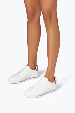 Sneaker^Rene Caovilla Sneaker Xtra Argento Con Cristalli 15 Bianco