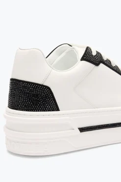 Sneaker^Rene Caovilla SNEAKER XTRA BIANCO- CON CRISTALLI 50 Nero