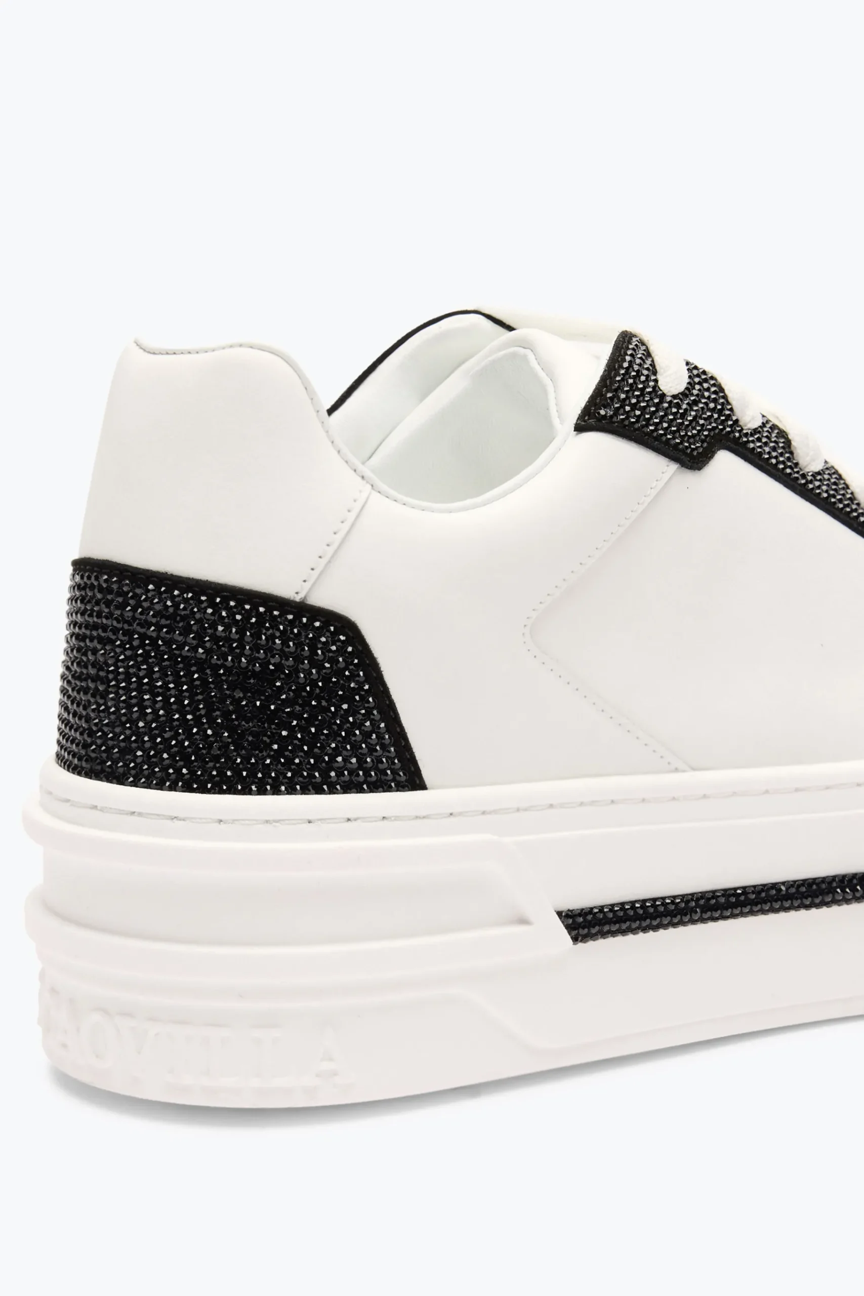 Sneaker^Rene Caovilla SNEAKER XTRA BIANCO- CON CRISTALLI 50 Nero