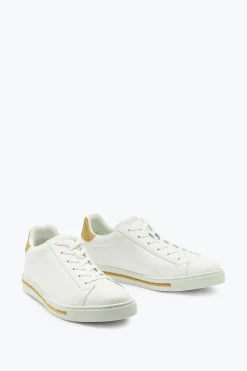Sneaker^Rene Caovilla Sneaker Xtra -Oro Con Cristalli 15 Bianco