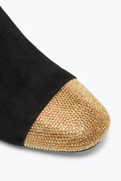 Stivali^Rene Caovilla Stivaletto Bonnie E Oro 40 Nero
