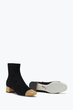 Stivali^Rene Caovilla Stivaletto Bonnie E Oro 40 Nero