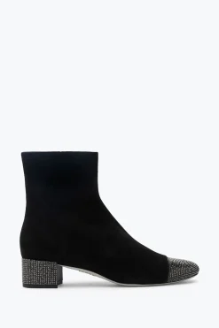 Stivali^Rene Caovilla Stivaletto Bonnie Suede 40 Nero